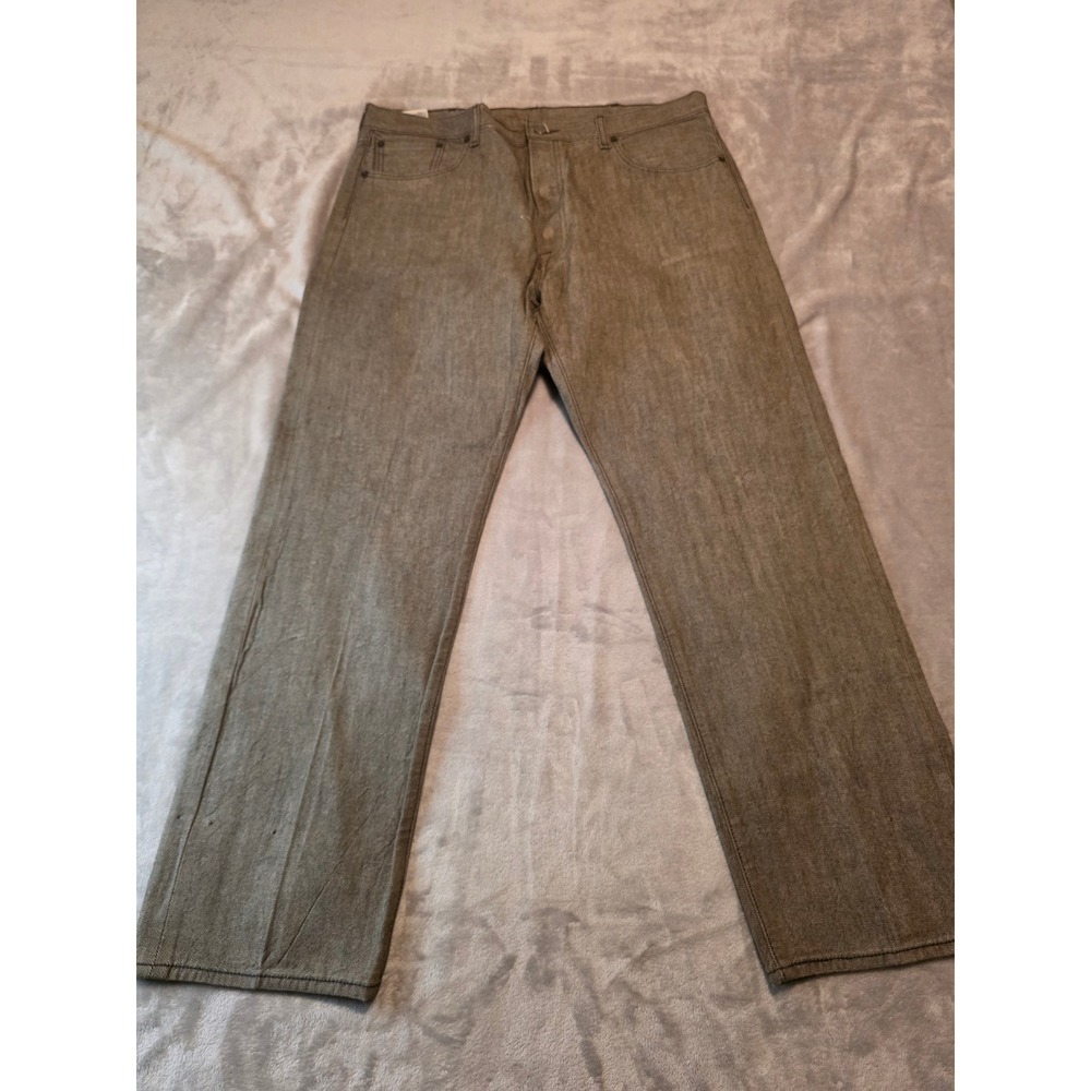Levi's 501 Jeans Men 40x32 Brown Gray Straight Leg Button Fly 501-1890